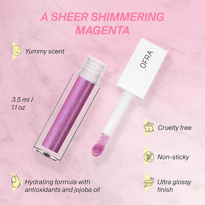 shimmering magenta