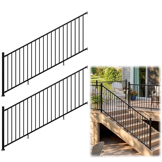 Stair 8ft - 2 Panel 2 Post