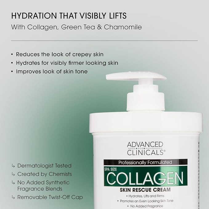 Collagen Cream + Collagen Body Oil Set