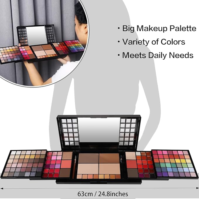 138-Color Full Makeup Kit