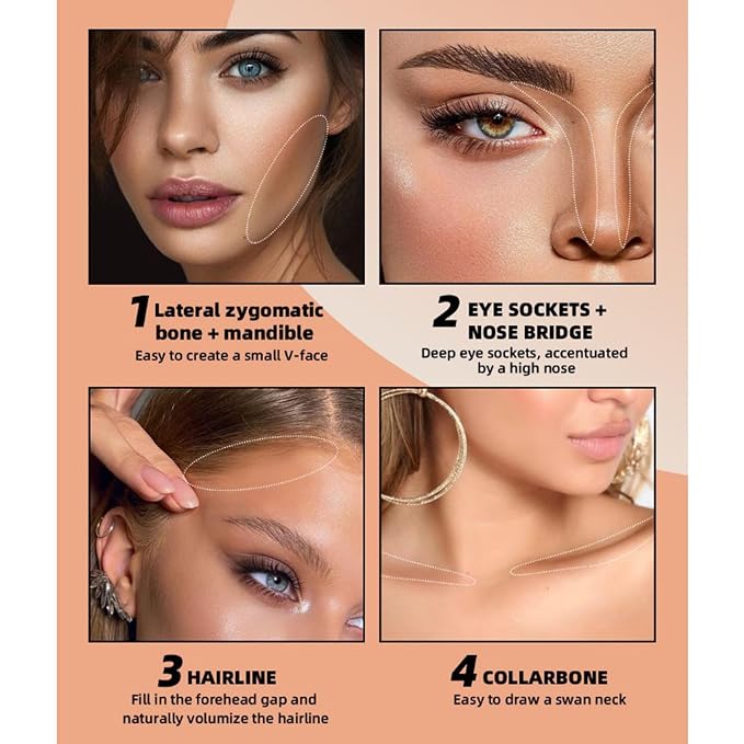15 Colors Contour Palette