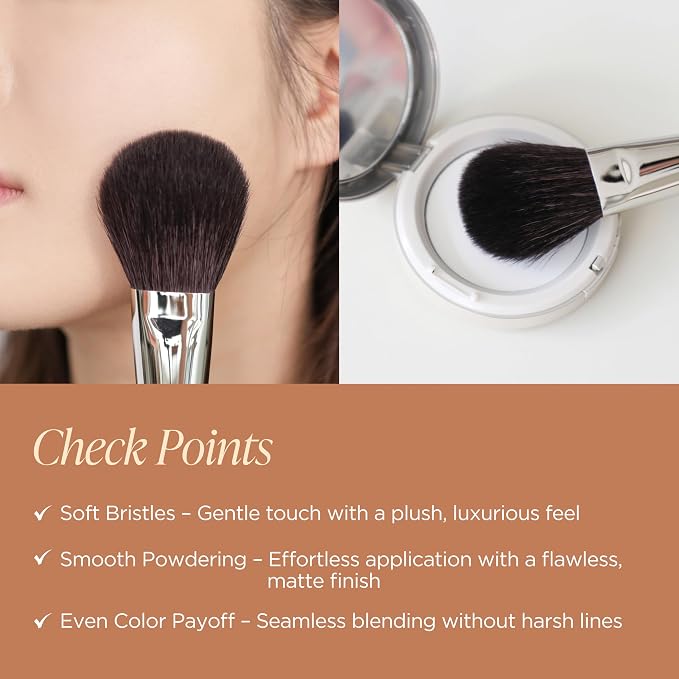 Affordable, smooth powder brush