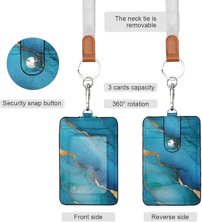 Marble Turquoise Royal Blue