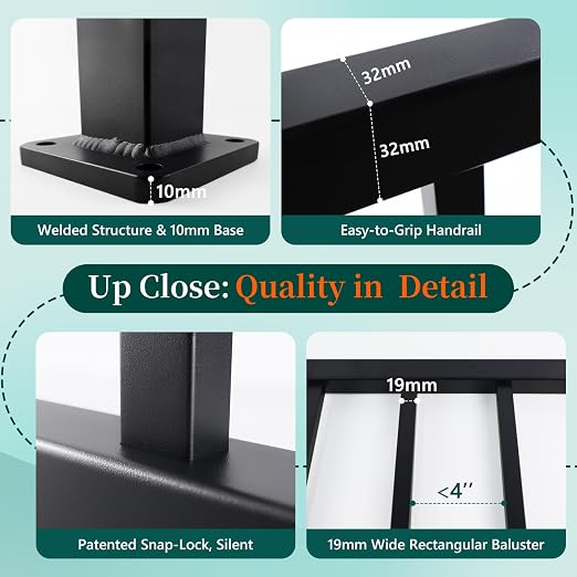 Level 6ft - 4 Panel 4 Post