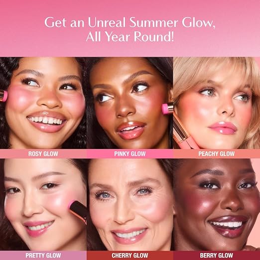 Rosy Glow - warm rosy pink
