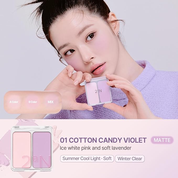 01 Cotton Candy Violet