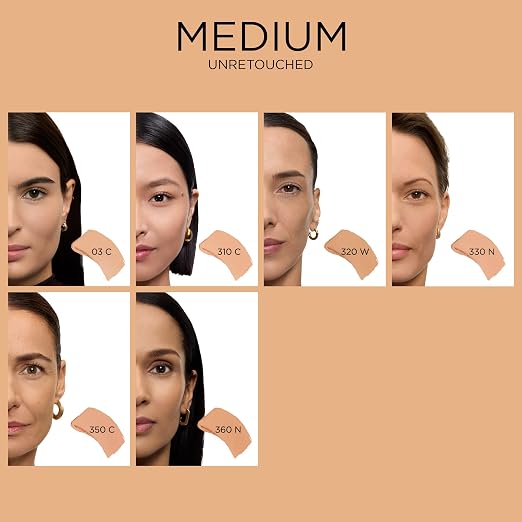 360 Bisque N: medium skin with neutral/rosy undertones