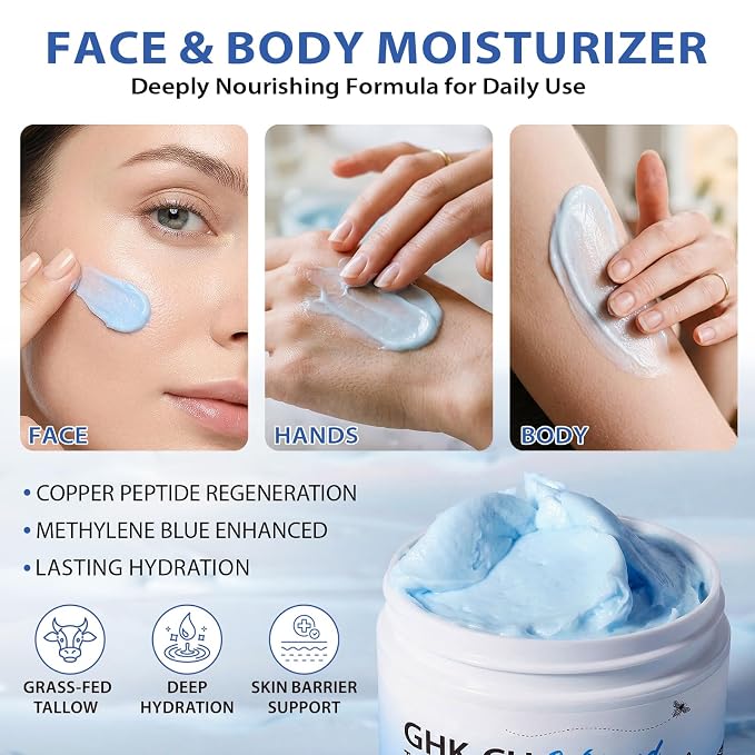 GHK-Cu Peptide Cream 4.2oz