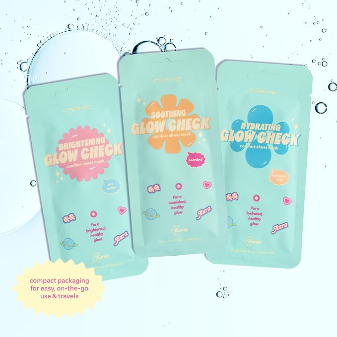Soothing Glow Check Mask