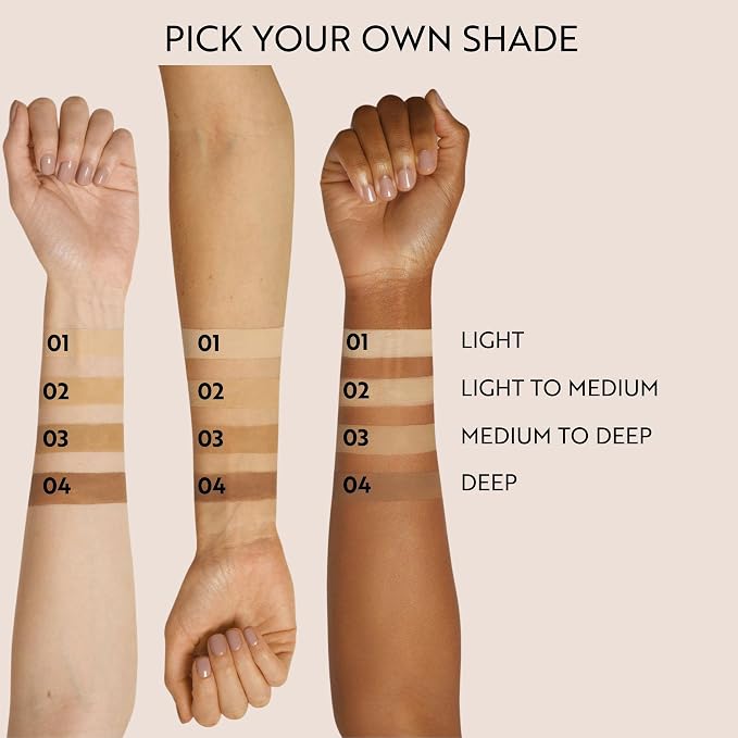 Deeper skin tones