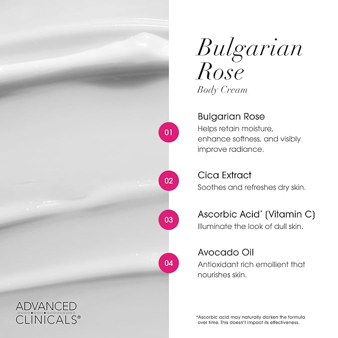 4 - Bulgarian Rose Anti-Aging Body Cream