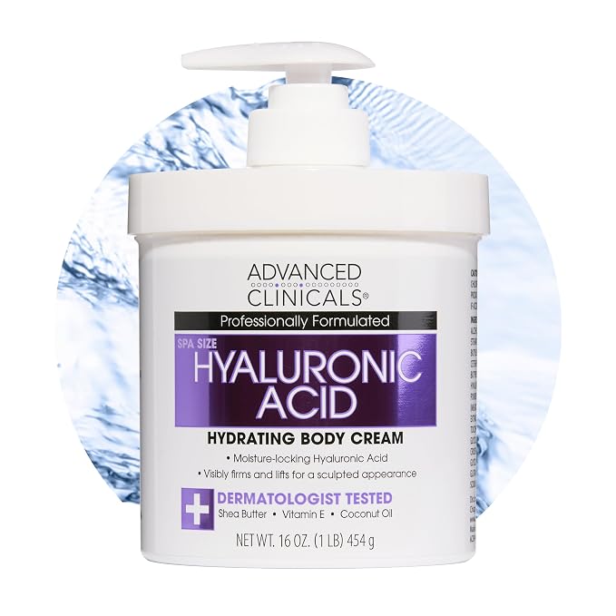 3 - Hyaluronic Acid Body Cream