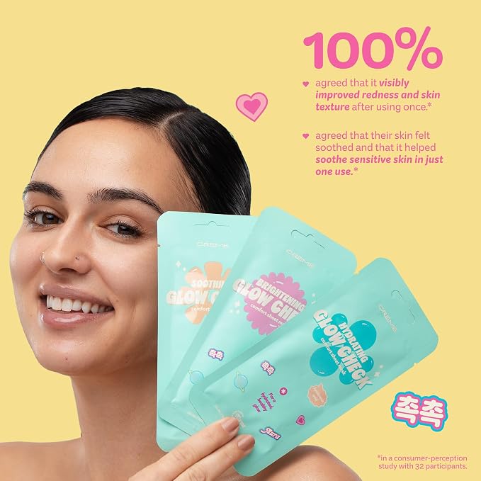 Soothing Glow Check Mask