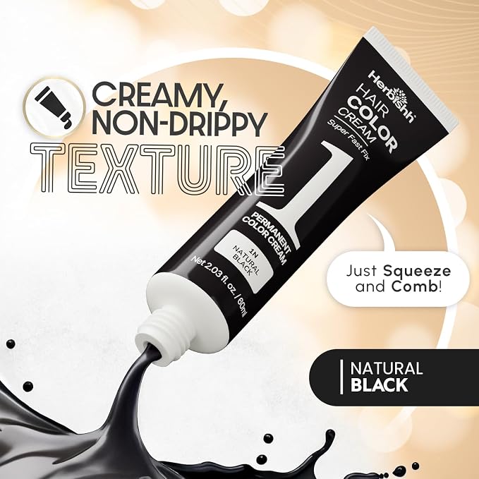 1 Minute Hair Dye Natural Black