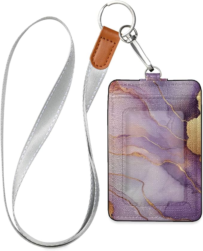 Marble Rose Gold Purple