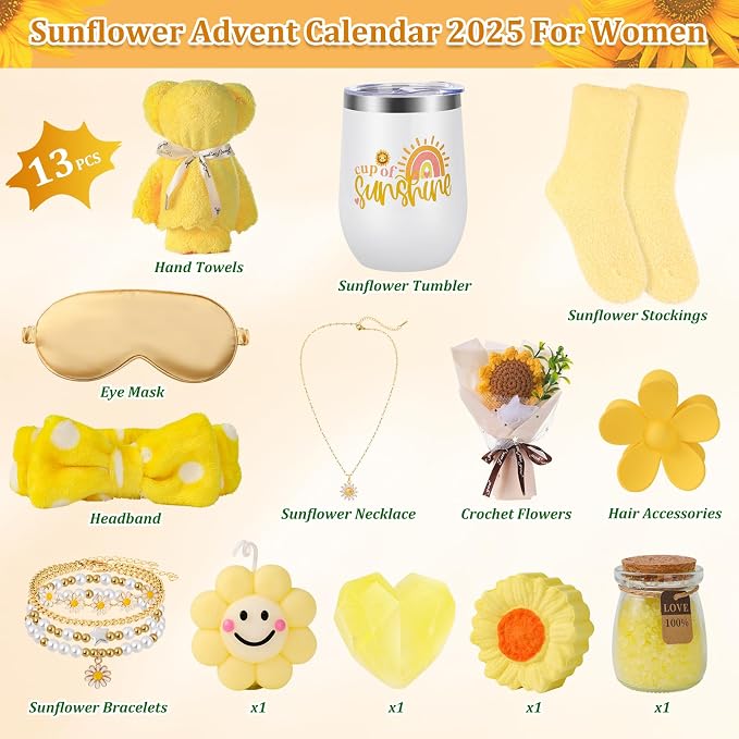 Advent Calendar-Sunflower