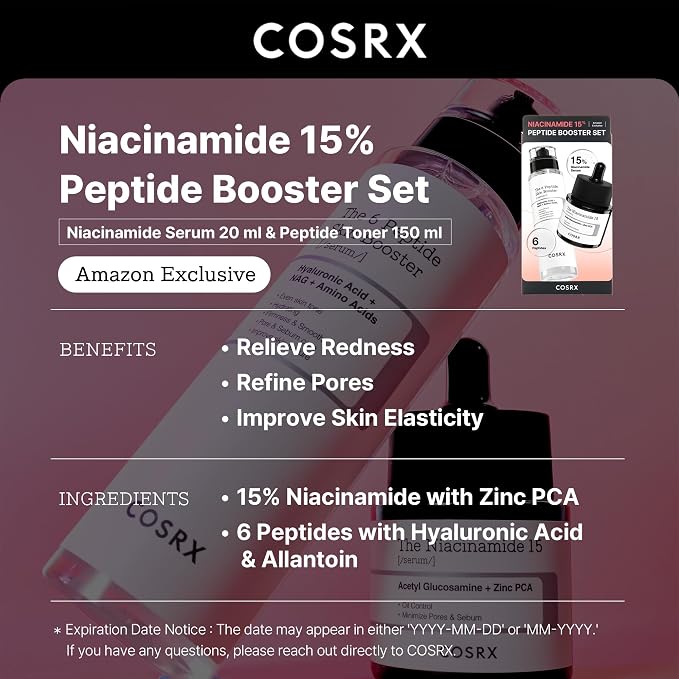 Niacinamide 15% Peptide Set