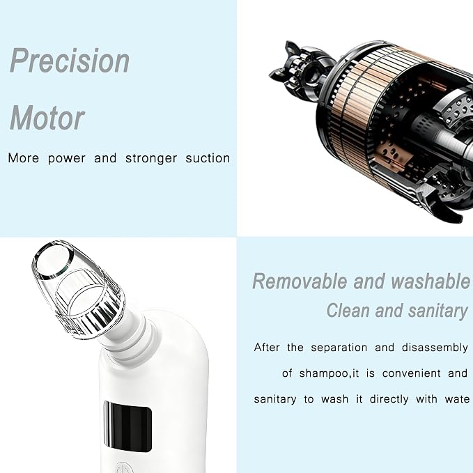 Blackhead Remover Vacuum White
