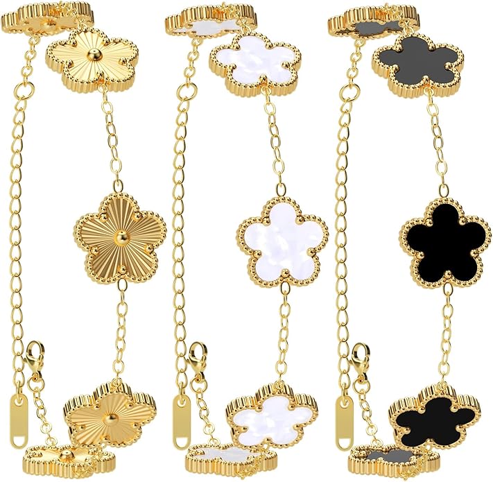 Gold/White/Black