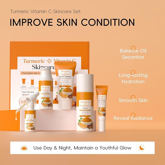 Turmric vitamin C Set