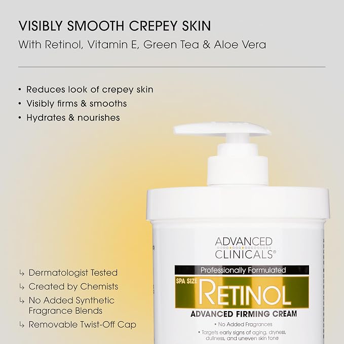 Unscented Retinol + Collagen Cream Set