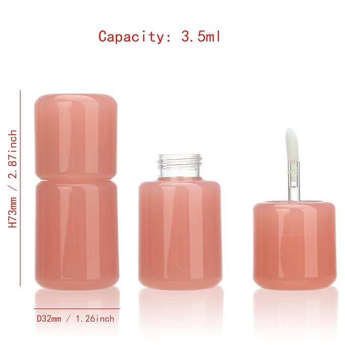 Pink and clear