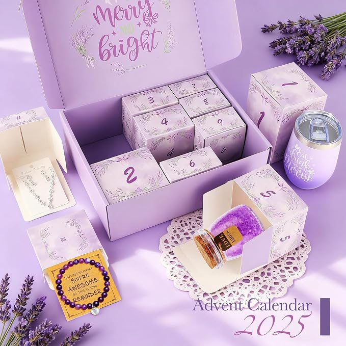 Advent Calendar-Purple