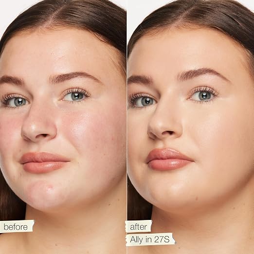 27S light-medium sand (light to medium skin with warm, golden undertones )