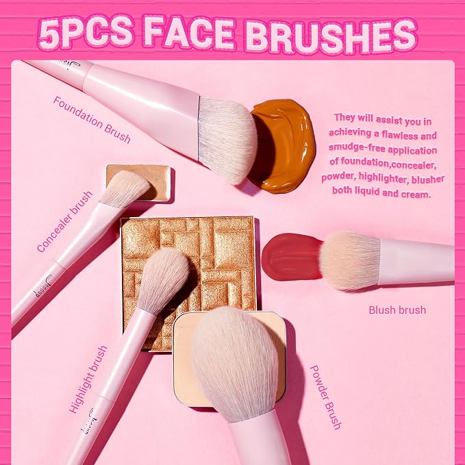C-Pink-14pcs