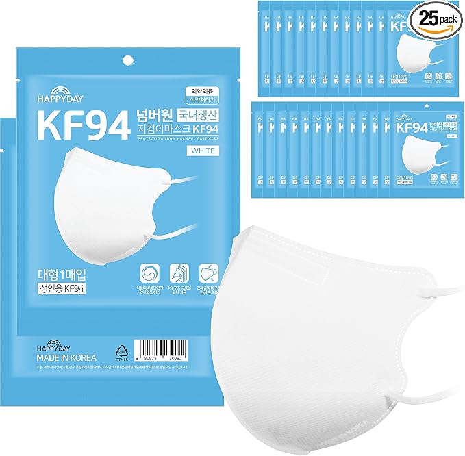 White for Adult (Pack of 25)