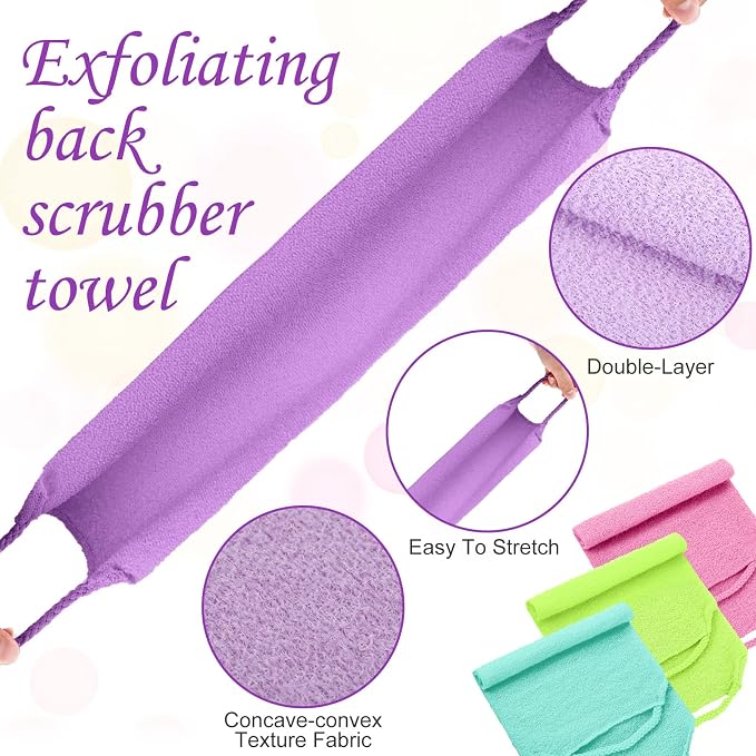 Pink, Blue, Fluorescent Green, Purple