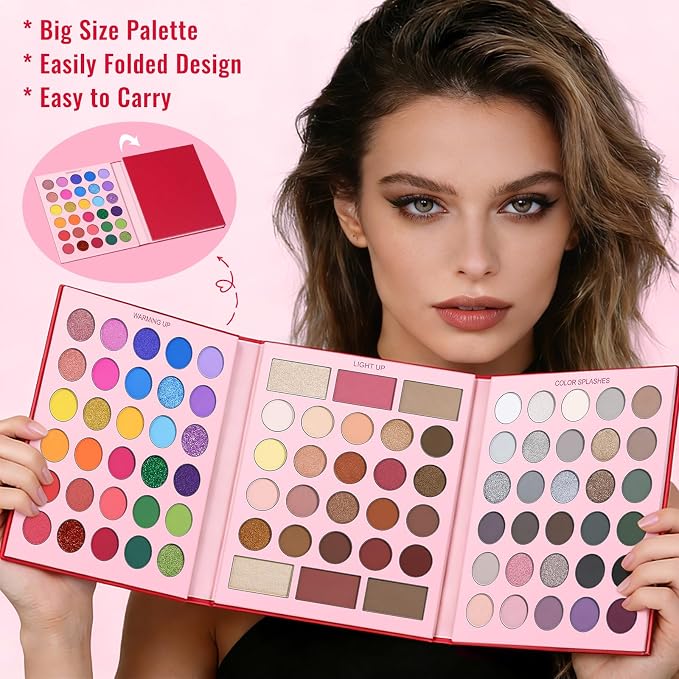 Palette D + Pink Brush