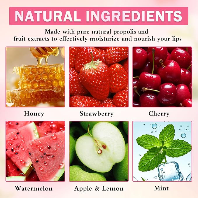 Honey + Strawberry + Watermelon + Apple + Cherry + Mint