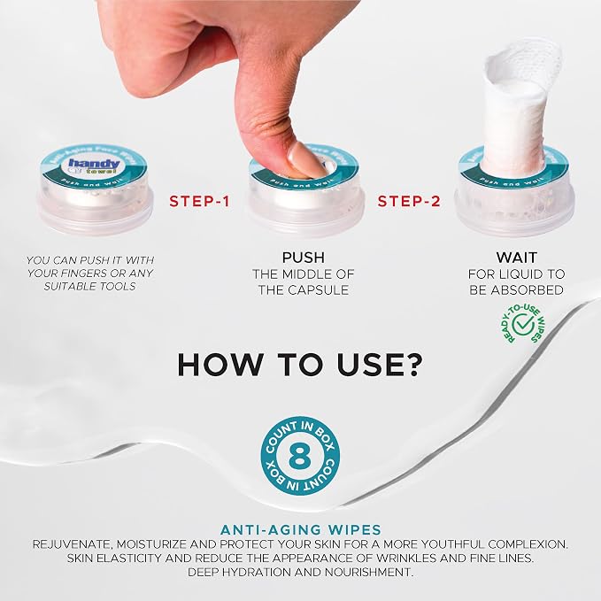 Anti-Aging Facial Care Wipes