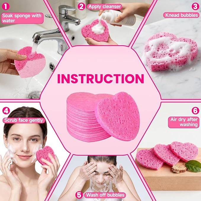 （heart Pink）120 Count