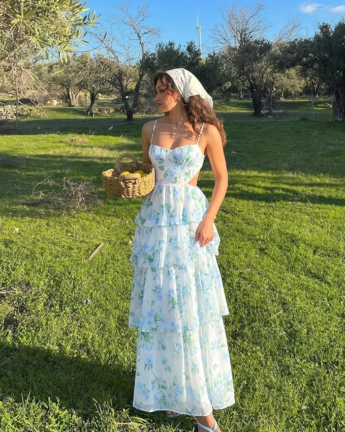 Floral Light Blue