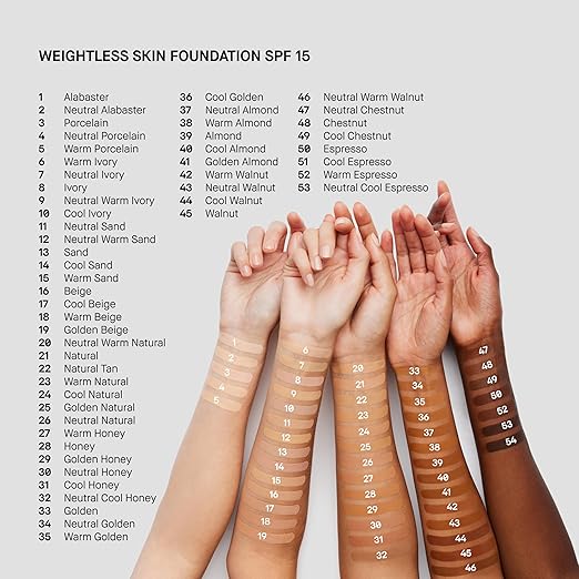 25 Golden Natural (Rich Brown with subtle red-blue undertones for deepest skin)