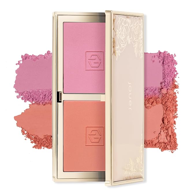 Violette: sheer cool pink / Clémentine: sheer golden peach