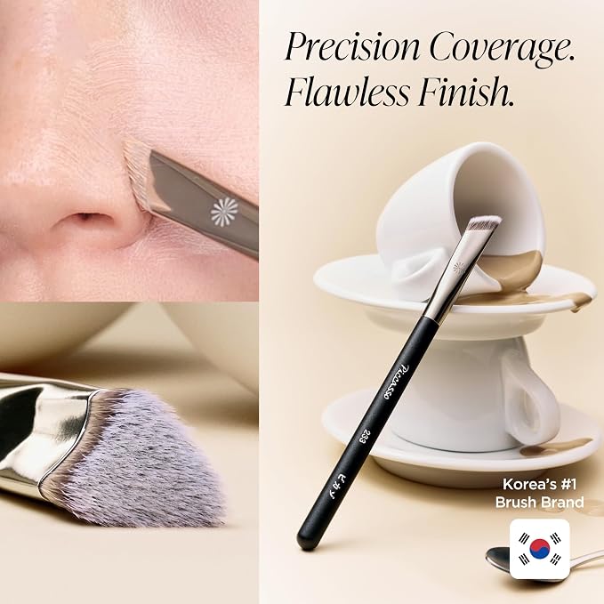Tapered tip for blemish cover