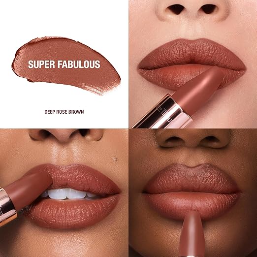 Super Fabulous - deep rose brown