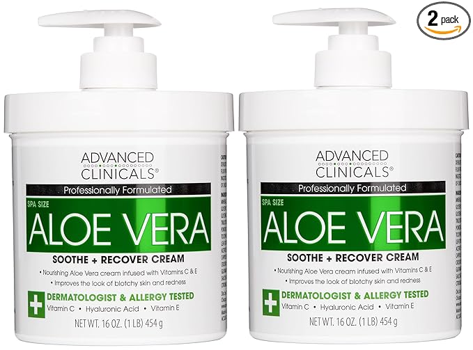 2 - Aloe Vera Soothe + Recover Cream