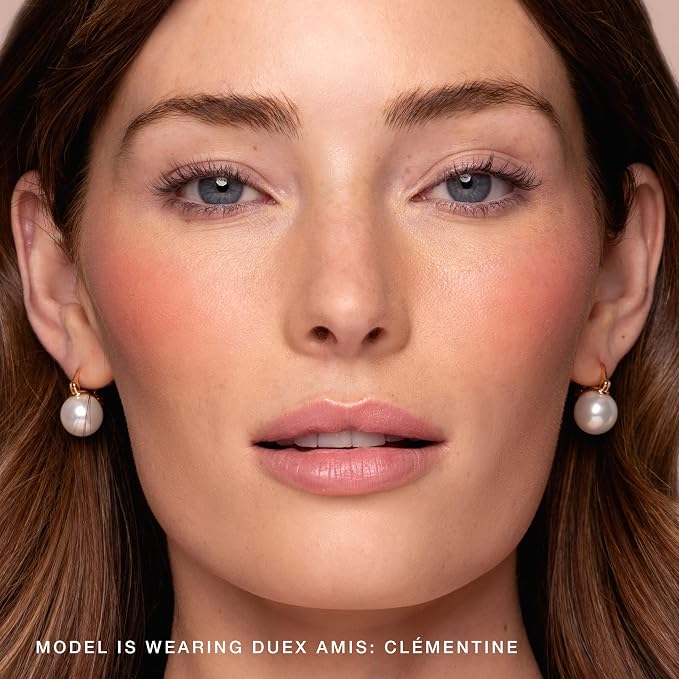 Violette: sheer cool pink / Clémentine: sheer golden peach