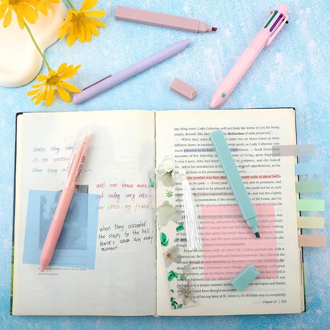 Ab-24pcs bible study supplies journal kit