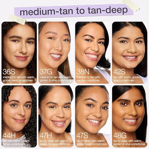 38N medium-tan neutral (medium to tan skin with a balance of warm & cool undertones)