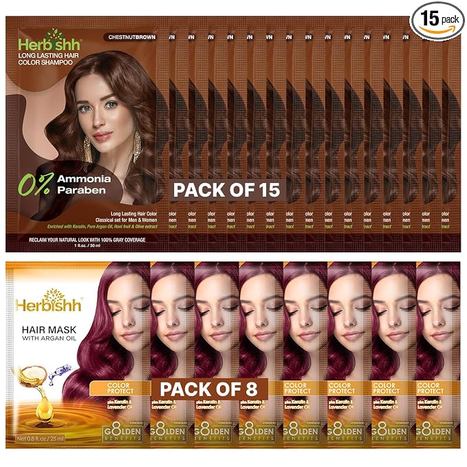 Chestnut Brown Pack of 15