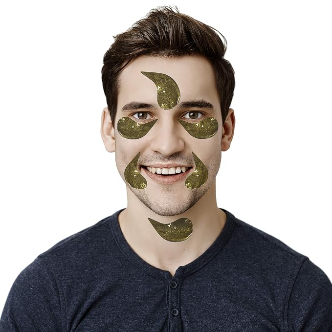 gold eye patches