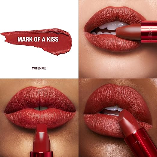 Mark Of A Kiss - muted red