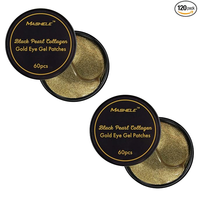 gold eye patches