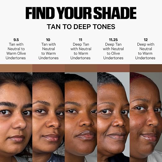 11 - Deep tan, neutral to warm