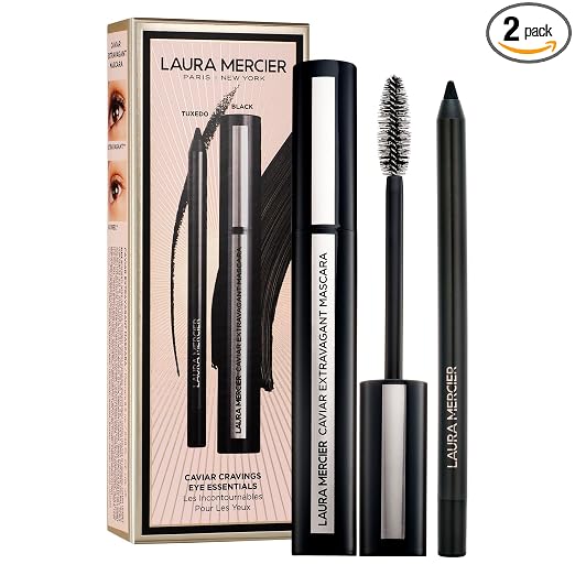 Black Eyeliner and Mascara